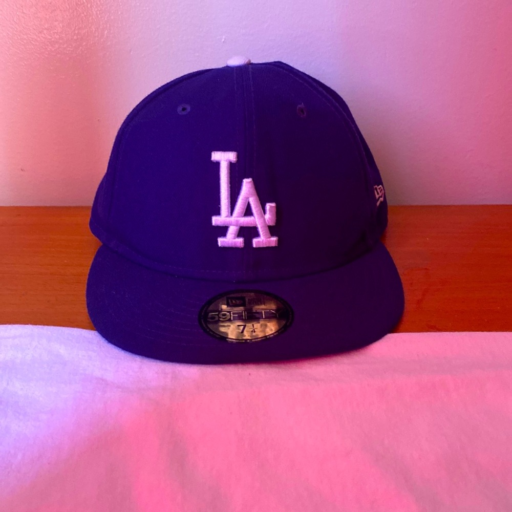 Blue La fitted hat 7 1/4